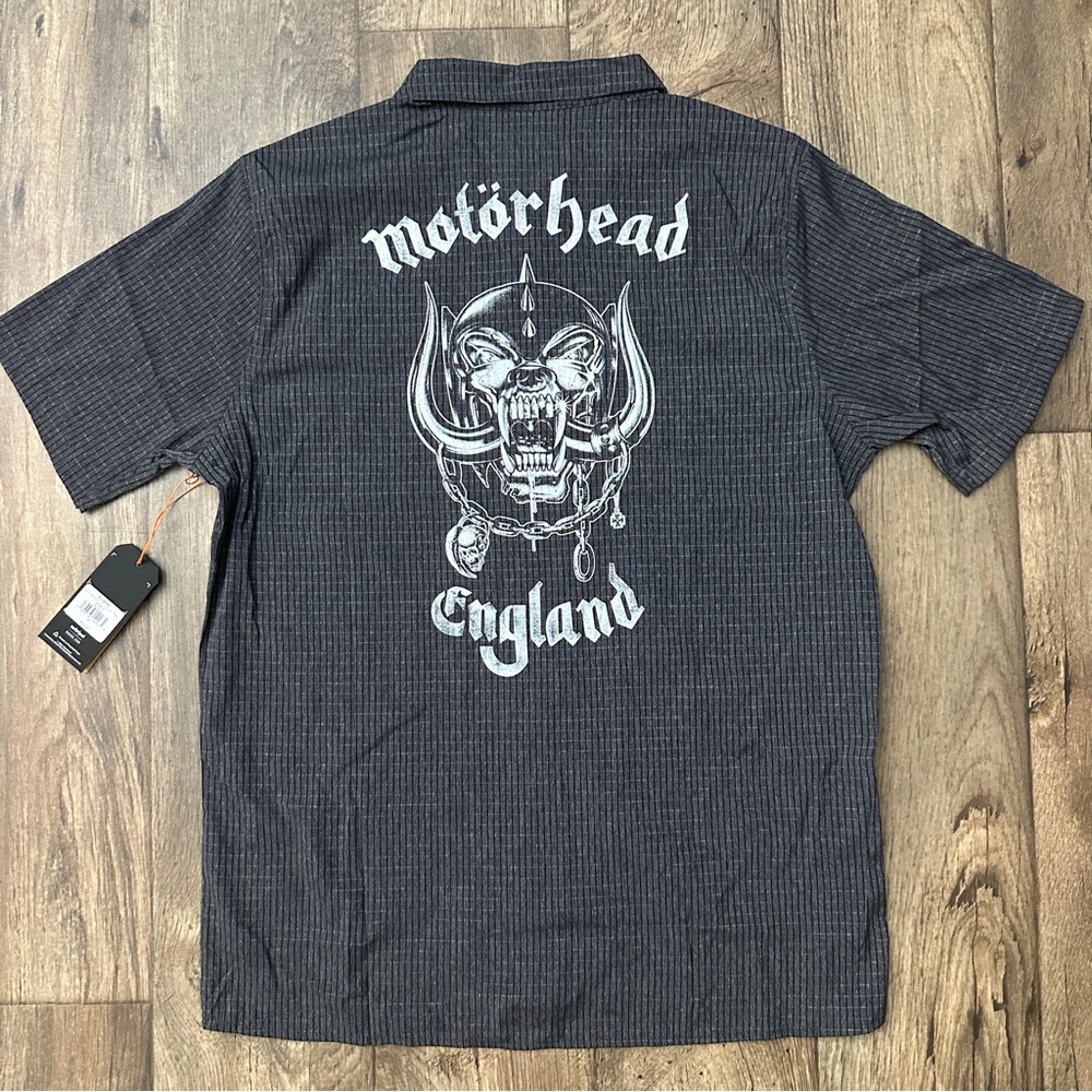 Roark Lemmy Motörhead England Run Amok Shirt Men’s Size M Black